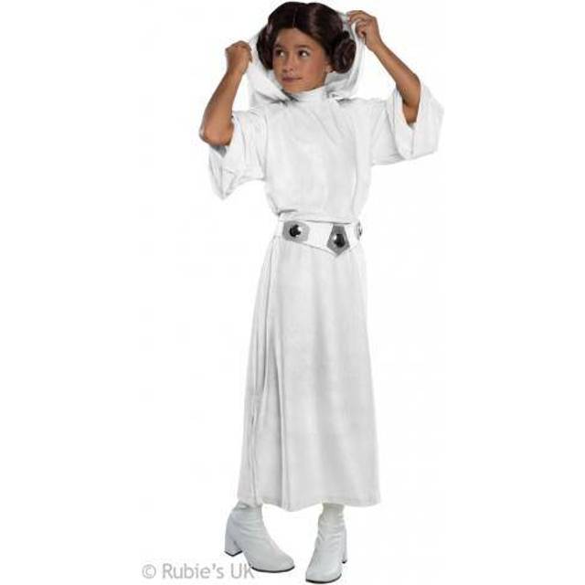 Rubie's Star Wars Costume, Kids Deluxe Princess Leia Outfit, Small, Age 3 - 4 years, Height 3 Feet 8 Inch - 4 Feet 0 Inch