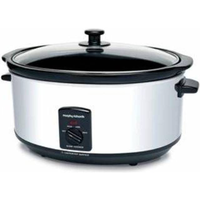 Morphy Richards 461013 6.5 Litre Slow Cooker - Brushed Stainless Steel