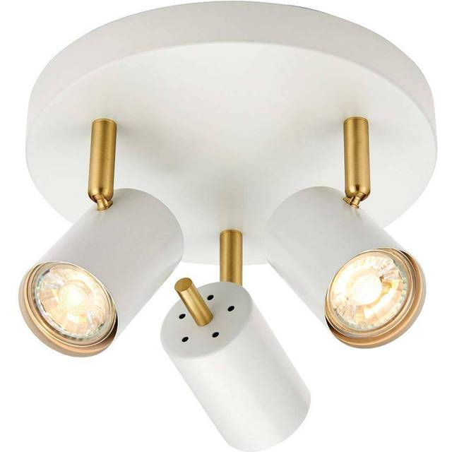 Ensora Lighting Tube 3 Light Spot Light, White