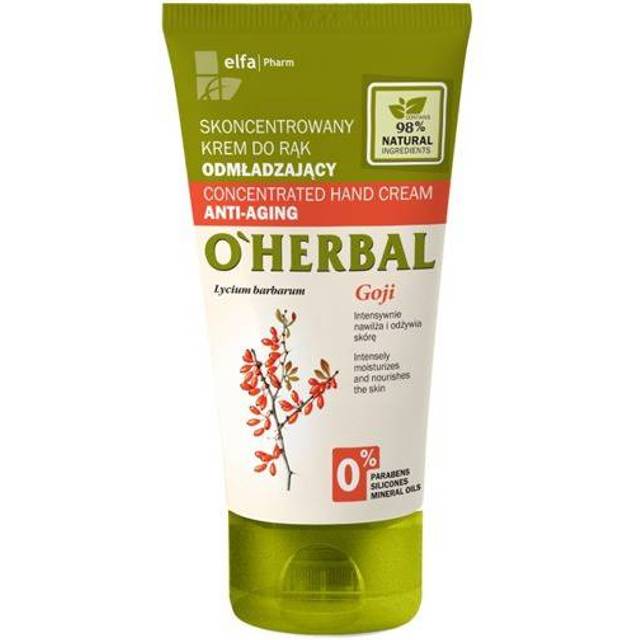 Anti-aging concentrated hand cream with goji extract 50 ml o'herbal 2849