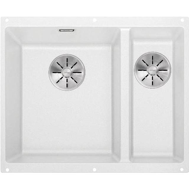 BLANCO Subline 340/160-U Undermounted 1.5 Bowl Composite Granite Kitchen Sink with Left Hand Bowl