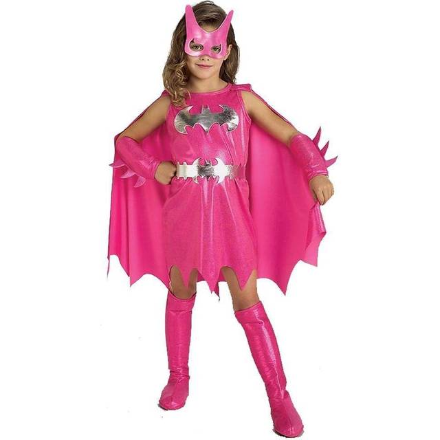Rubies Masquerade Kids Batgirl Pink Costume Medium - DC Comics - 5-6yrs