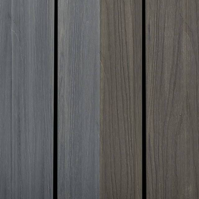 TRALL DOUBLED SILV/ANT 23X140 KOMPOSIT 2,8M 6,9M/M2 2 BR/FP | Beijerbygg Byggmaterial