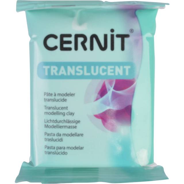 Cernit Modellera Transparent 132 Smaragdgrön 56g