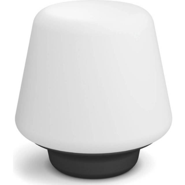 Philips Hue Wellness: Bordslampa, E27 sockel, Philips Hue White Ambiance, Zigbee & BT, röststyrning via Amazon Alexa, Google Home, Siri