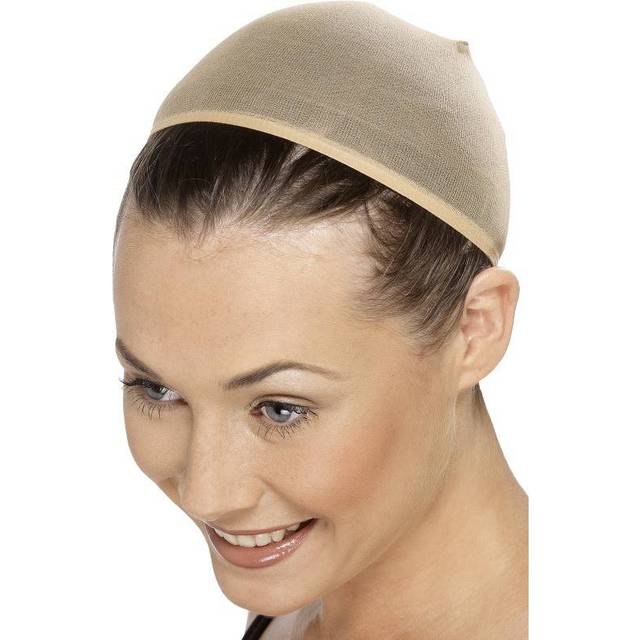 Smiffys adults wig cap fancy dress hair head piece accessory