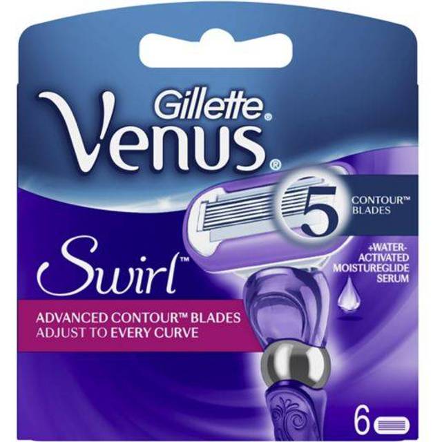 Gillette 6-pk. Venus Deluxe Smooth Swirl Razor Blades
