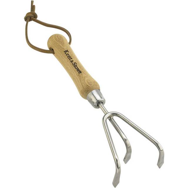 Kent & Stowe Stainless Steel Hand 3-Prong Cultivator, FSC K/S70100087