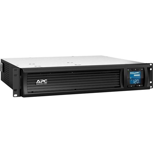 APC Smart-UPS C 1000VA 2U LCD - UPS rack-mountable - AC 110/120/127 V - 600 Watt - 1000 VA - RS-232 USB - output connect