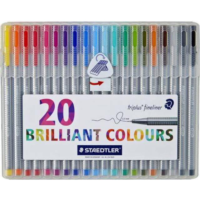 Staedtlertriplus Fineliners Asstd 20 Pack