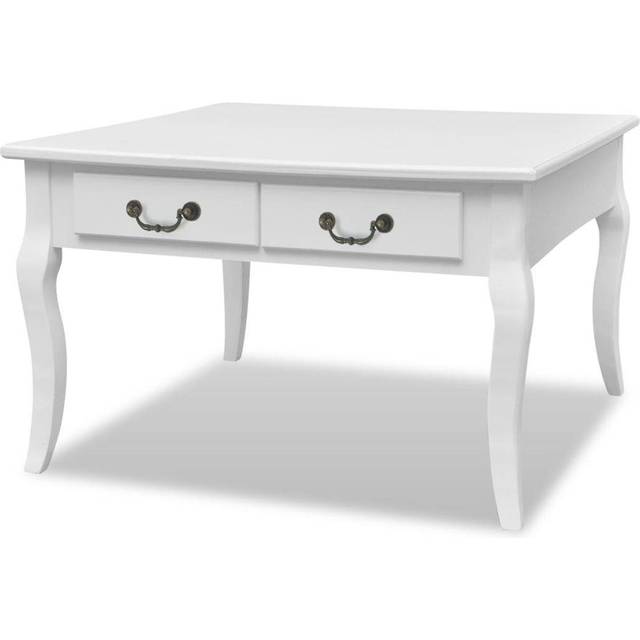 vidaXL Coffee Table Grey 80x80x50 cm Wood