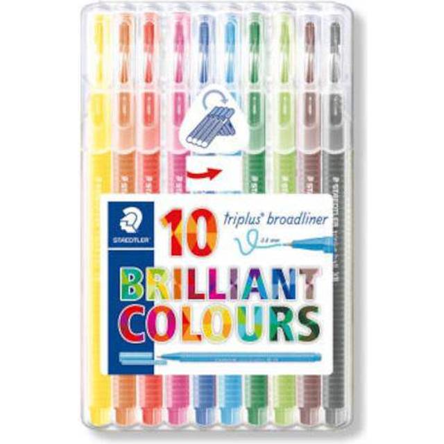 STAEDTLER triplus broadliner 338(Pack of 10)