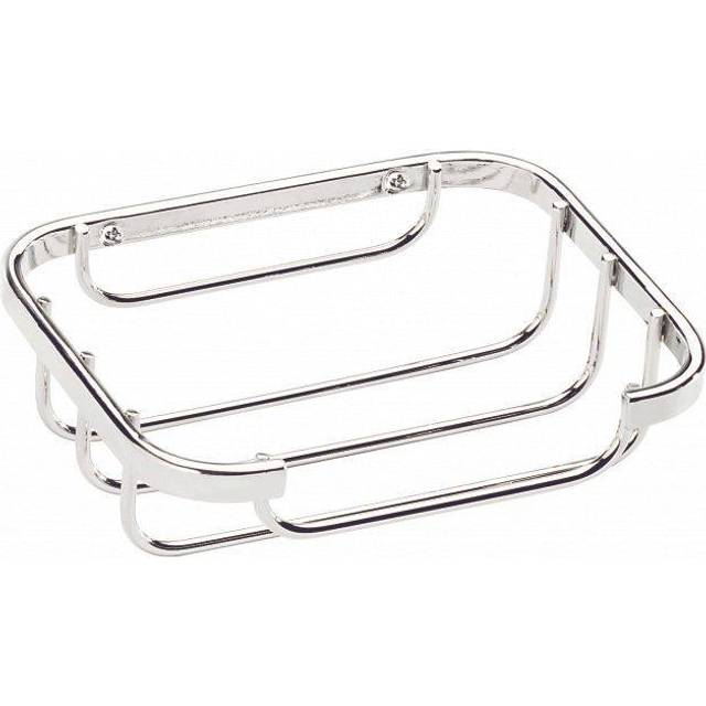 Stainless Steel Soap Dish Wall Mounted Basket for Bathroom Sink - Croydex