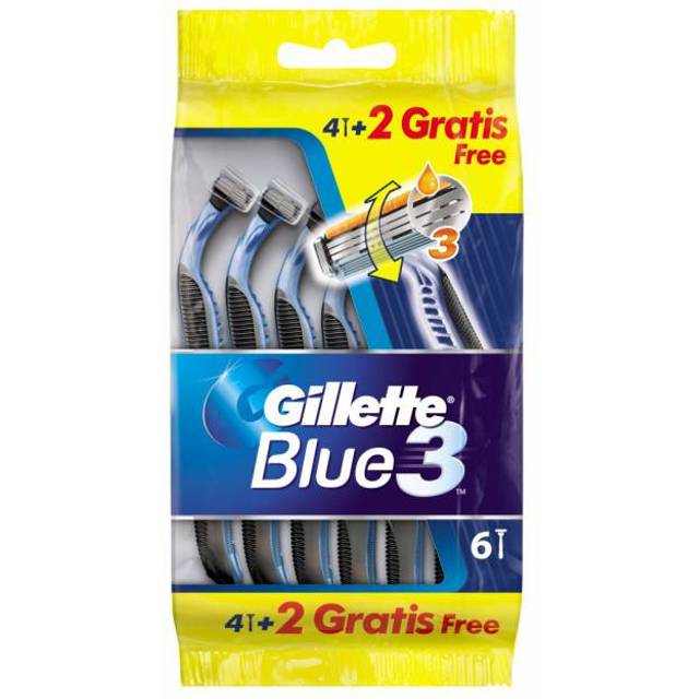 Gillette Blue 3 Comfort rakhyvel 6 st.