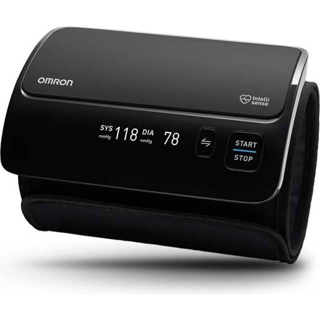 Omron EVOLV Smart blodtrycksmätare för hemmabruk - komplett, trådlös blodtrycksmätare med Bluetooth-överföring kompatibel med smartphone