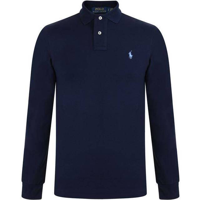 Polo Ralph Lauren  Polo shirt POLO AJUSTE DROIT EN COTON BASIC MESH LOGO PONY PLAYER  - EU XS - Blue - EU XS