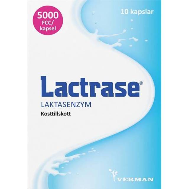 Lactrase laktasenzym, kapslar 10 st - Multi