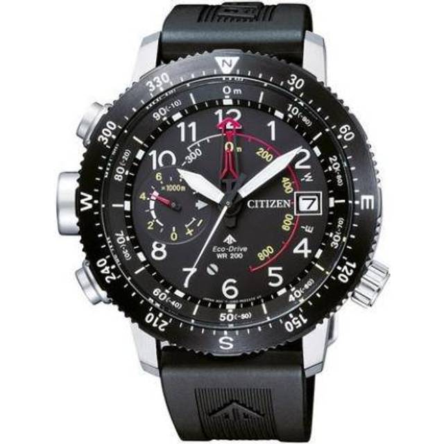 Citizen Promaster Eco-Drive Power Reserve BN4044-15E Men's Watch svart