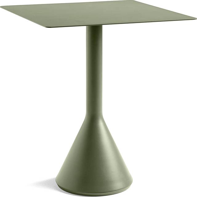 HAY Palissade Cone kvadratiskt cafébord 65x65 cm Iron red