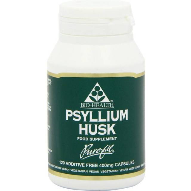 Bio Health Psyllium Husk - 120 x 400mg Vegicaps