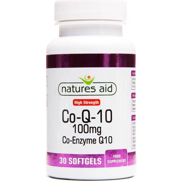 Nature's Aid CO-Q-10 100mg 30 Softgels