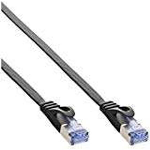 InLine Flat RJ45-RJ45 U/FTP Cat6a 10m