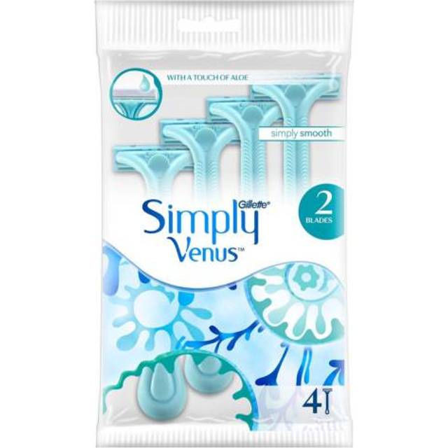 Gillette Simply Venus eng&#xE5;ngsskrapor - 4 st