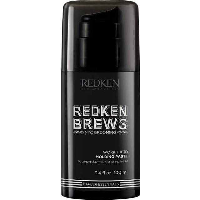 Redken Brews Men's Work Hard Molding Paste Duo