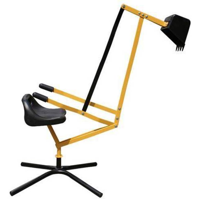 Grävmaskin I Metall