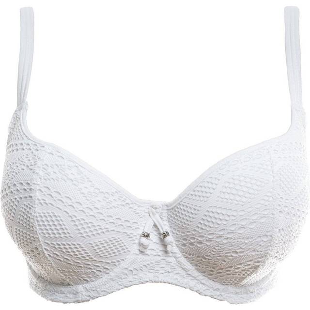 Freya Womens Sundance Sweetheart Bikini Top - White Polyamide - Size 30F