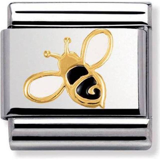 Nomination Classic Gold Bee Flowers &amp; Nature Charms