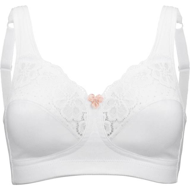 Swegmark - Mjuk-bh Cotton Bloom - Vit