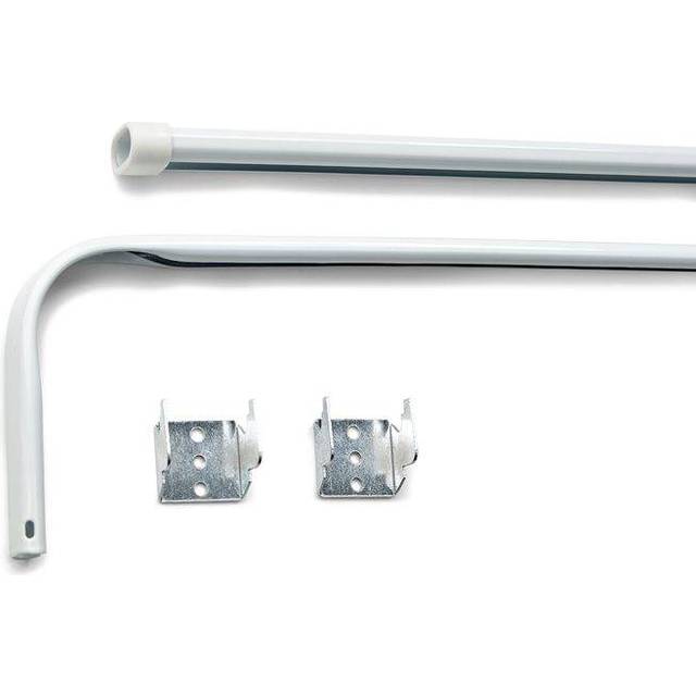 Gardinskena 1221-5, 900-1600mm, Vit, Habo 32698