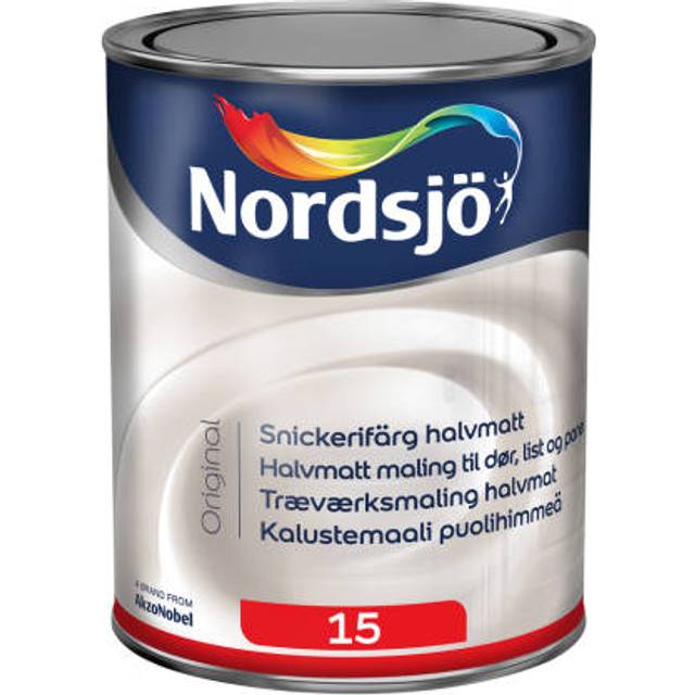 Snickarifärg Original Vit 1L, Nordsjö