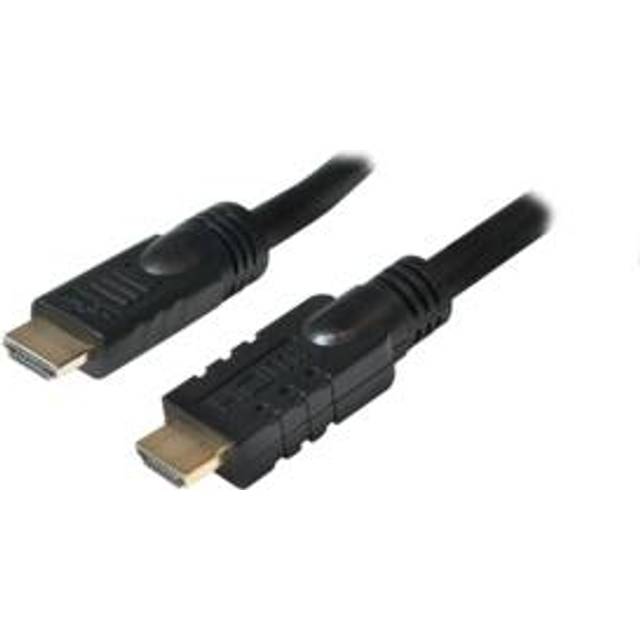 LogiLink HDMI High Speed med Ethernet-anslutningskabel 15m svart