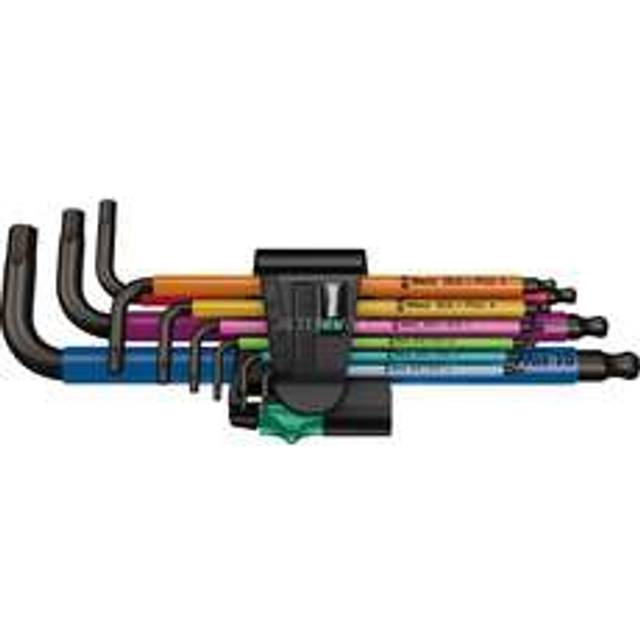 Wera 05073593001 950 SPKL/9 SM N Multicoloured Metric L-Keys, 9-Pi...