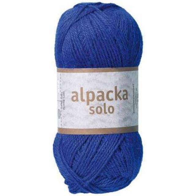 Alpacka Solo Ullgarn 50 g Ockra brun (29124) Järbo