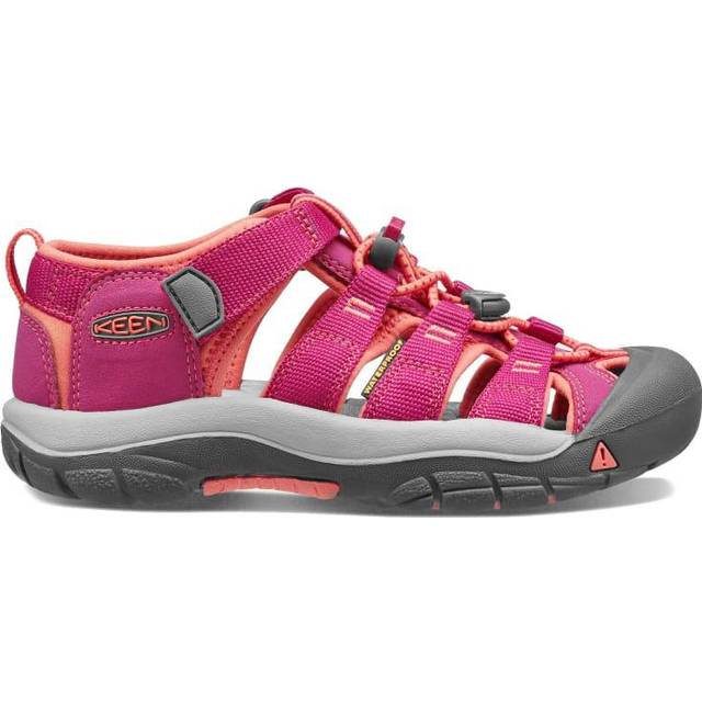Keen Kids' Newport H2 Very Berry/Fusio, VERY BERRY/FUSION CORAL, 35