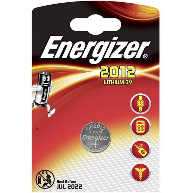 Energizer CR2012 Lithium Coin Cell Batteries | 1 Pack