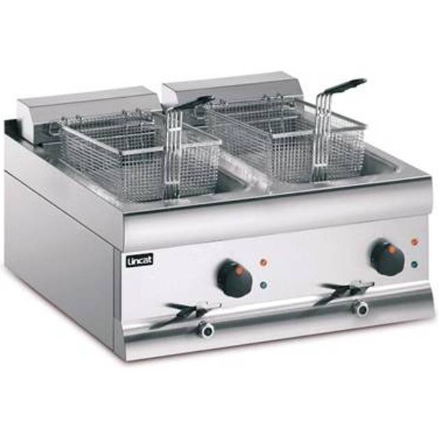 Lincat Twin Tank Twin Basket Countertop Electric Fryer DF66