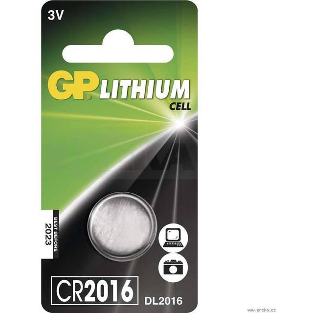 GP Batteri Knappcell CR2016 3V 1 st