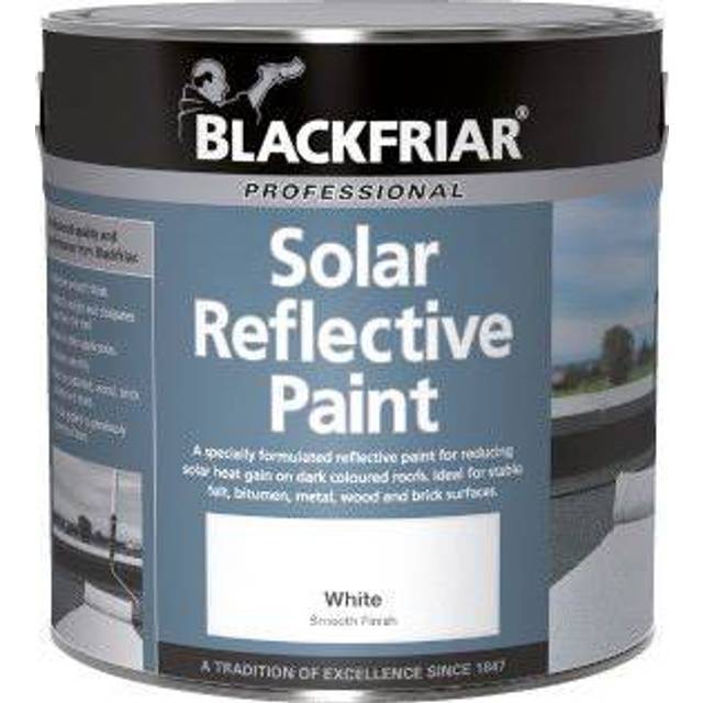 Blackfriar Solar Reflective Roof Paint - Solar White - 5 Litres