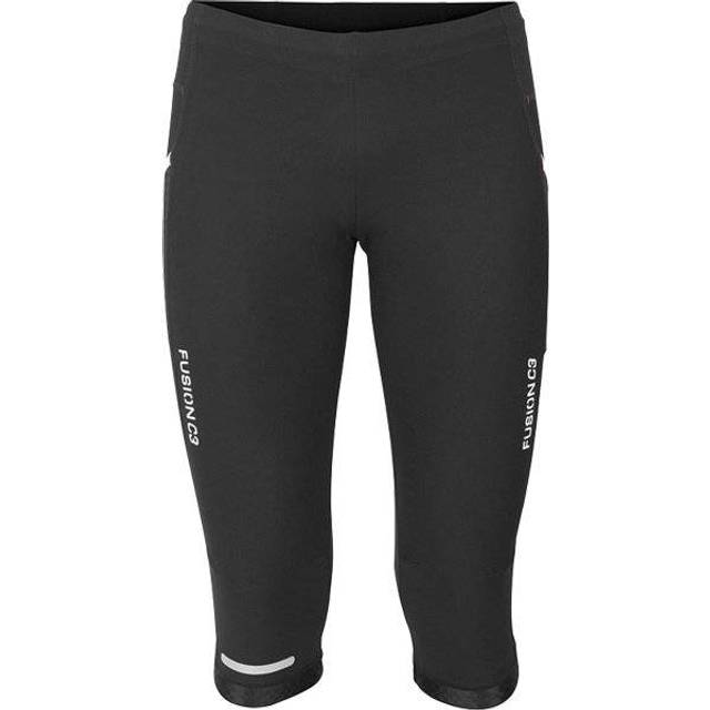 FUSION C3 3/4 TIGHTS Unisex Schwarz L - black