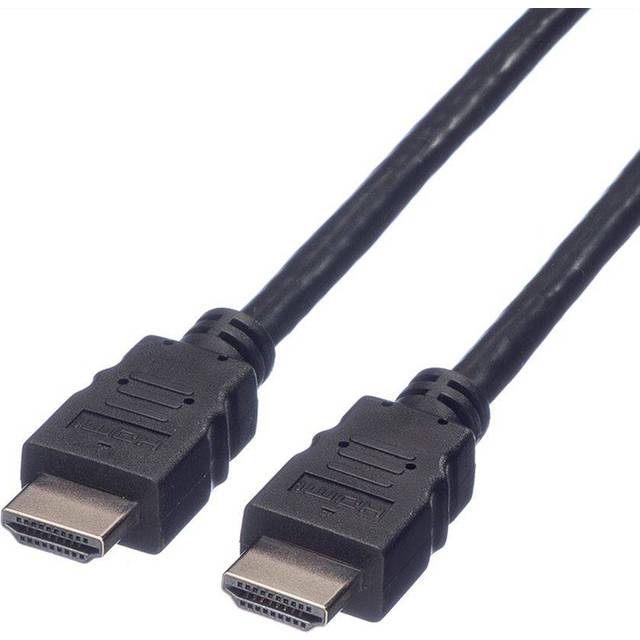 Value HDMI Anslutningskabel HDMI-A-kontakt, HDMI-A-kontakt 15.00 m Svart 11.99.5534 Skärmad HDMI-kabel
