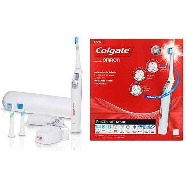 Colgate A1500 ProClinical uppladdningsbar elektrisk tandborste – vit