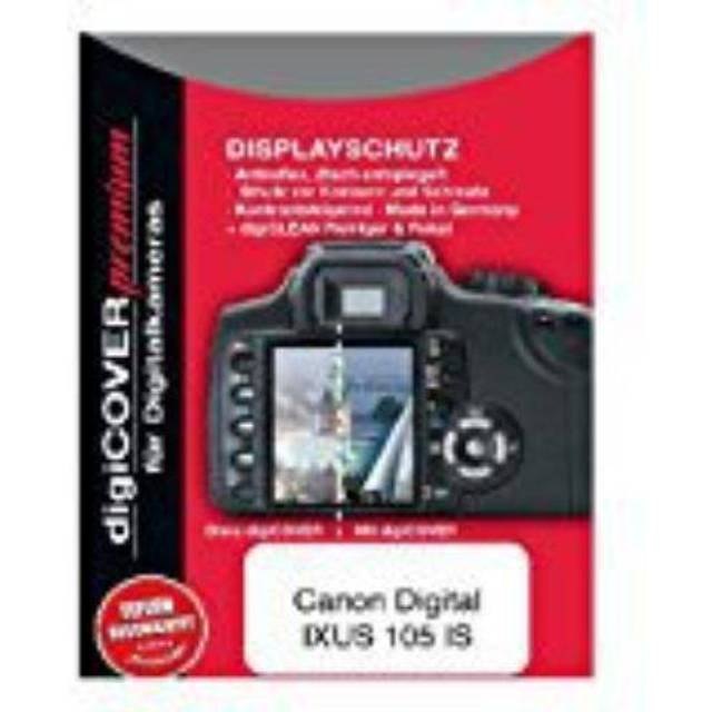 digiCOVER premium LCD-skärmskyddsfilm för Canon Digital IXUS 105 IS