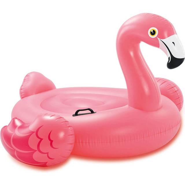 Uppblåsbar Badmadrass Flamingo - Intex