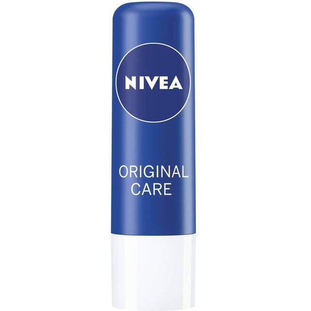 Original Nivea Care Närande läppbalsam 4,8 g, förpackning med 12 st