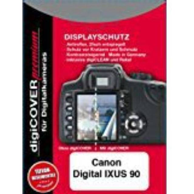 digiCOVER premium LCD-skärmskyddsfilm för Canon Digital IXUS 90