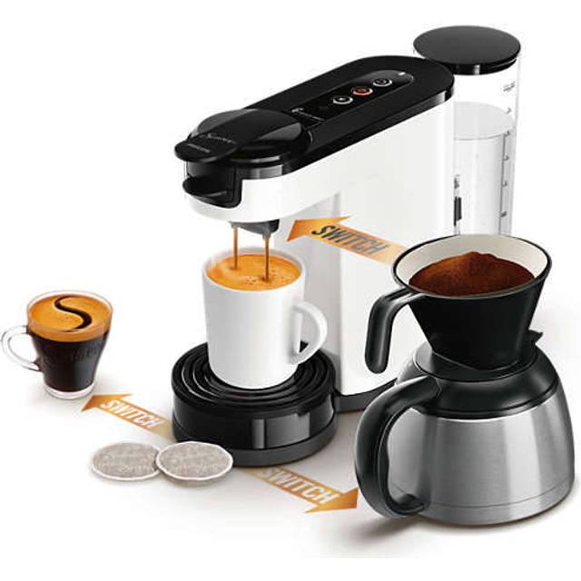 Senseo Switch 3 in 1 Base+ HD6594/00 - Kaffemaskine test - Kitchy.dk